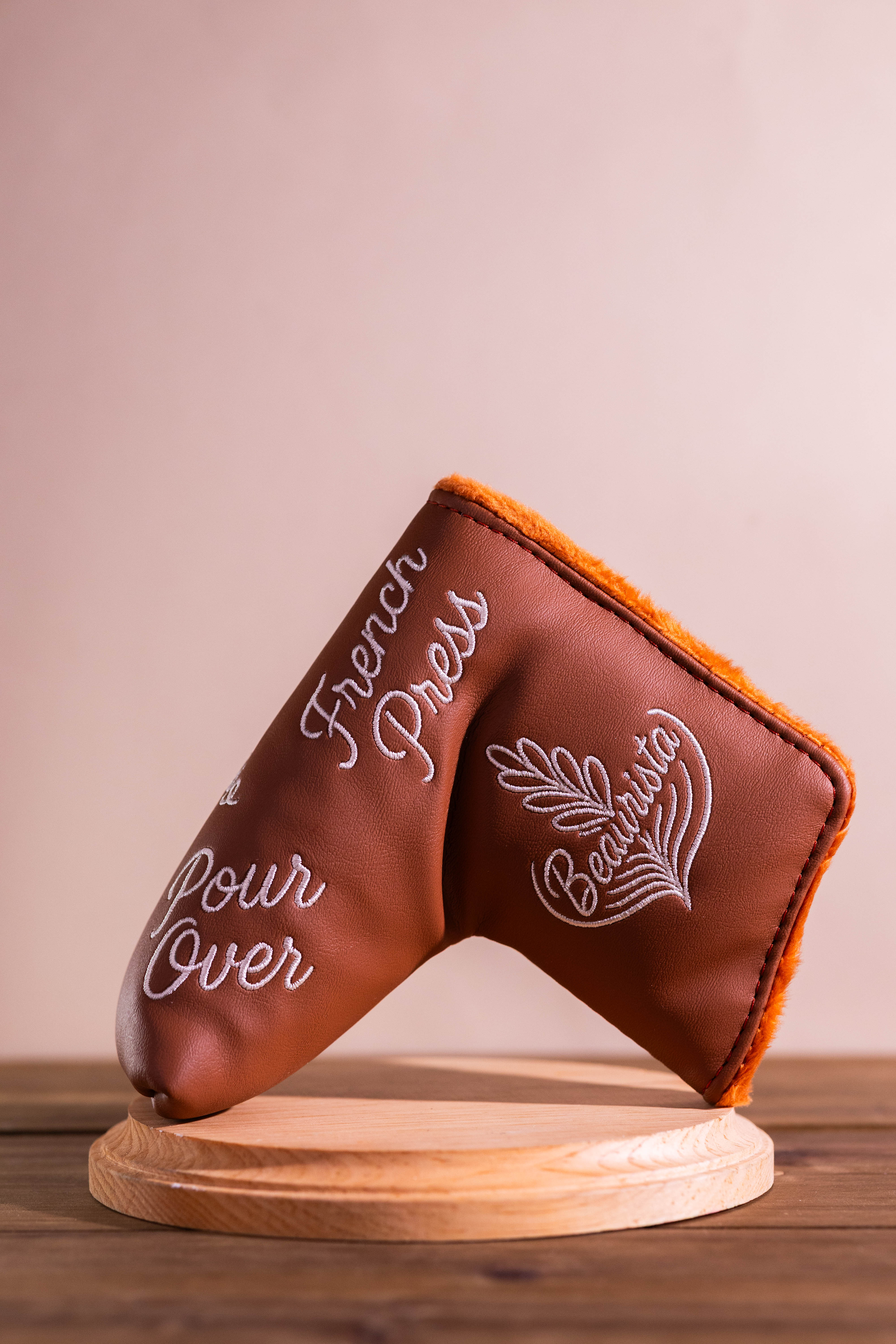 Blade Putter Headcover- Brown