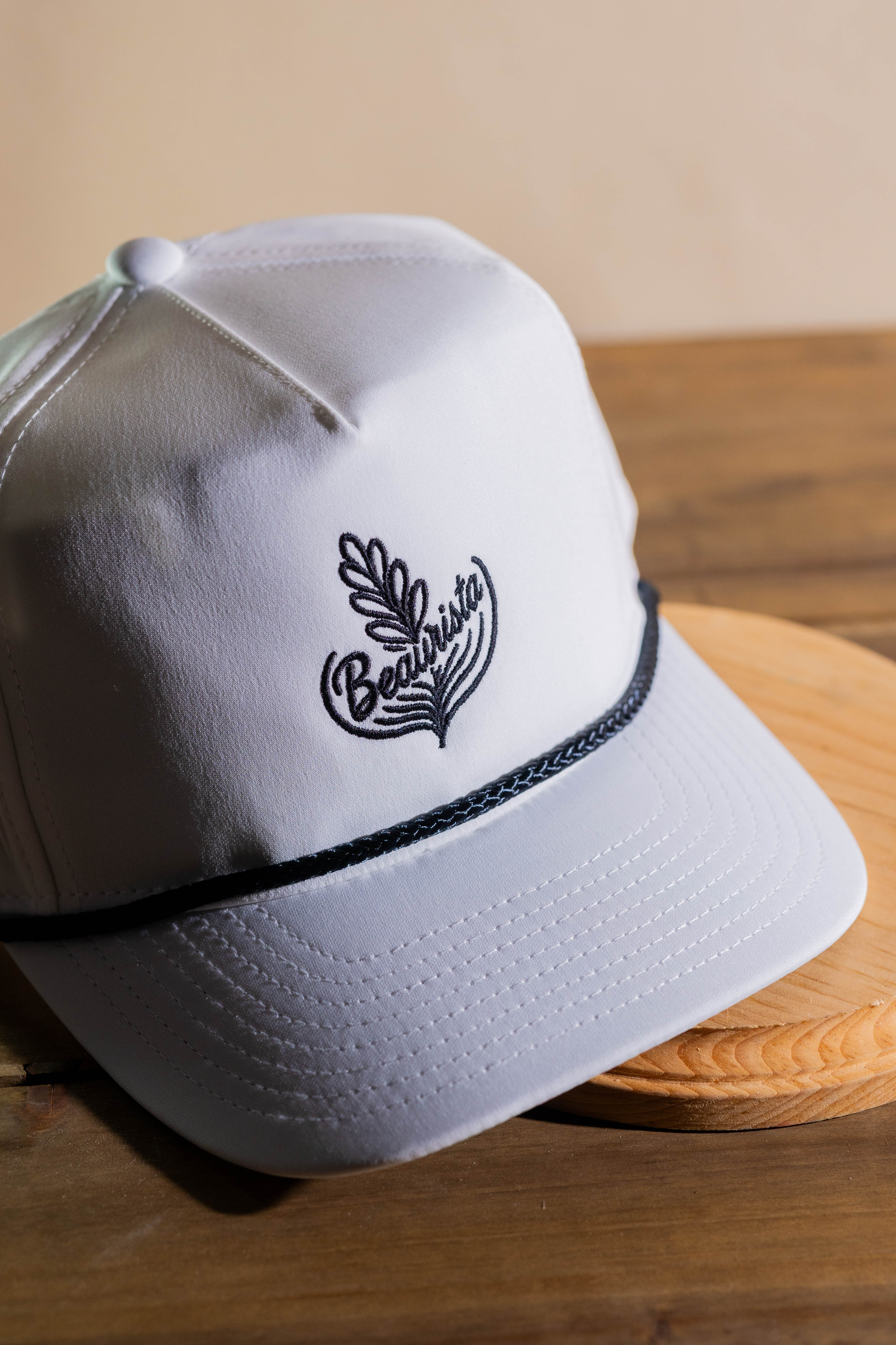 Beaurista Rope Hat - White/Black
