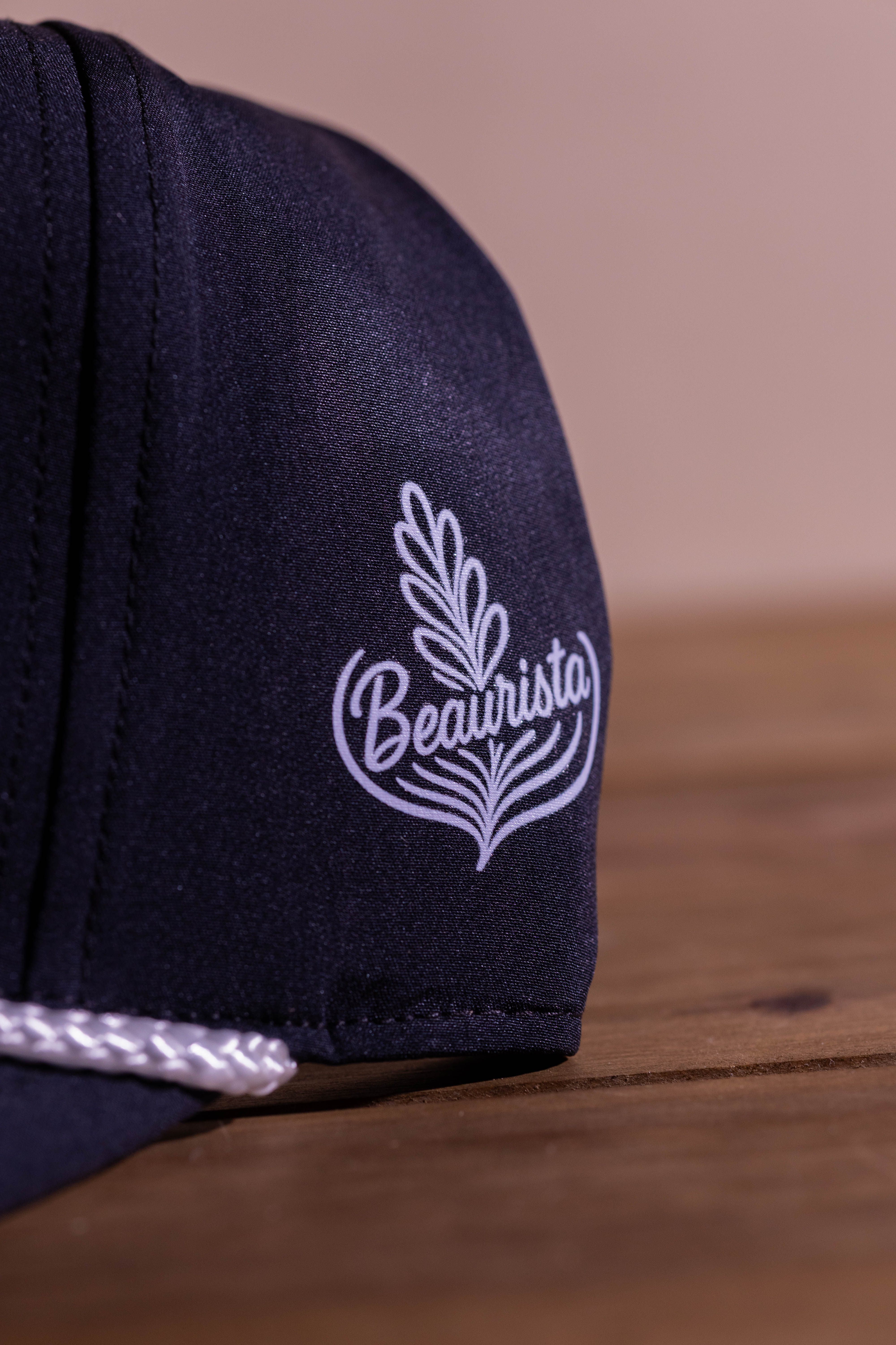 Pour Over Rope Hat - Black