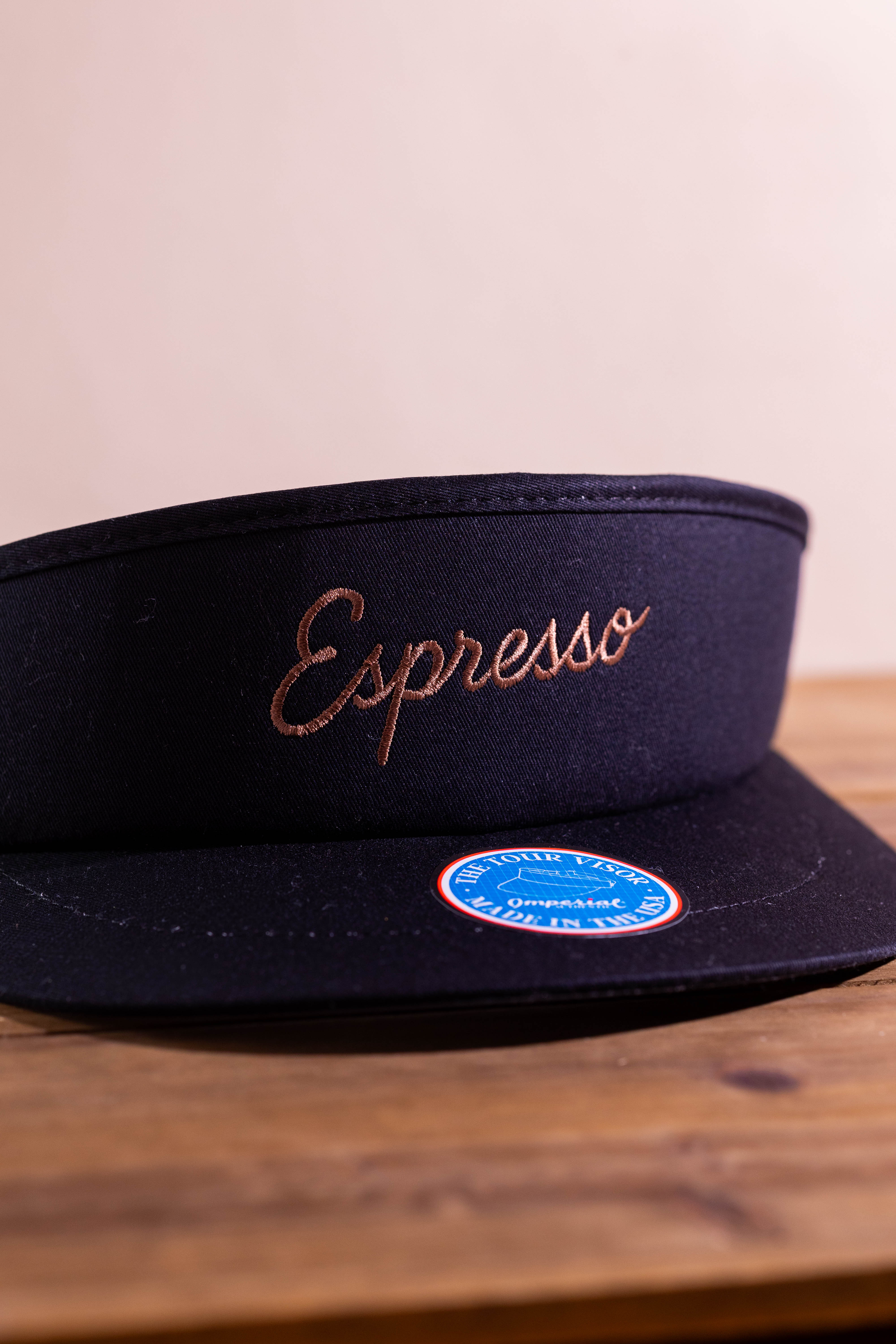 Espresso Tour Visor- Black
