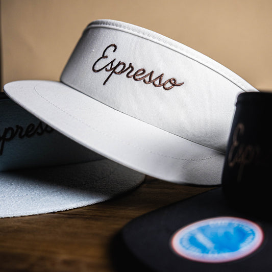 Espresso Tour Visor- White
