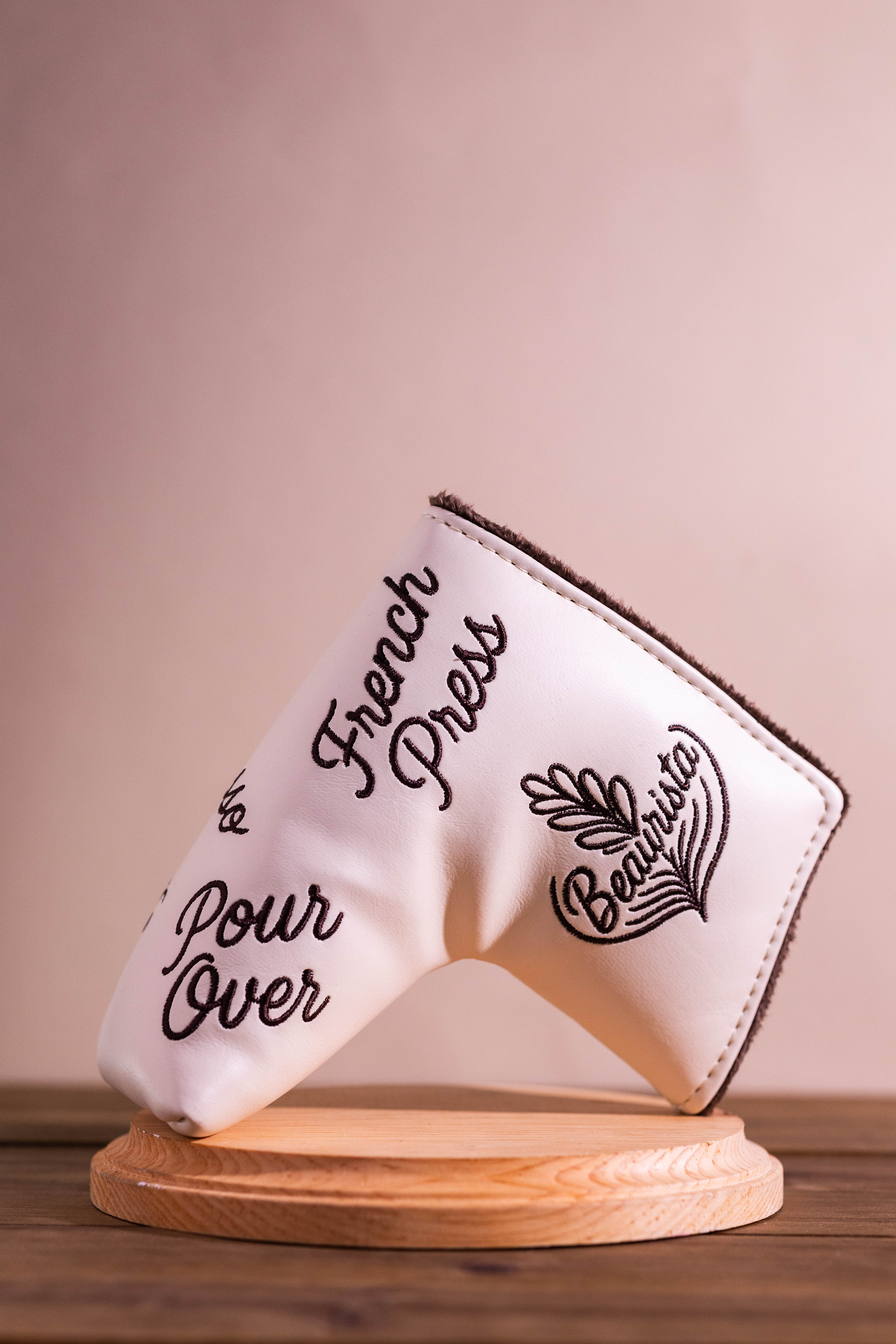 Blade Putter Headcover- Cream