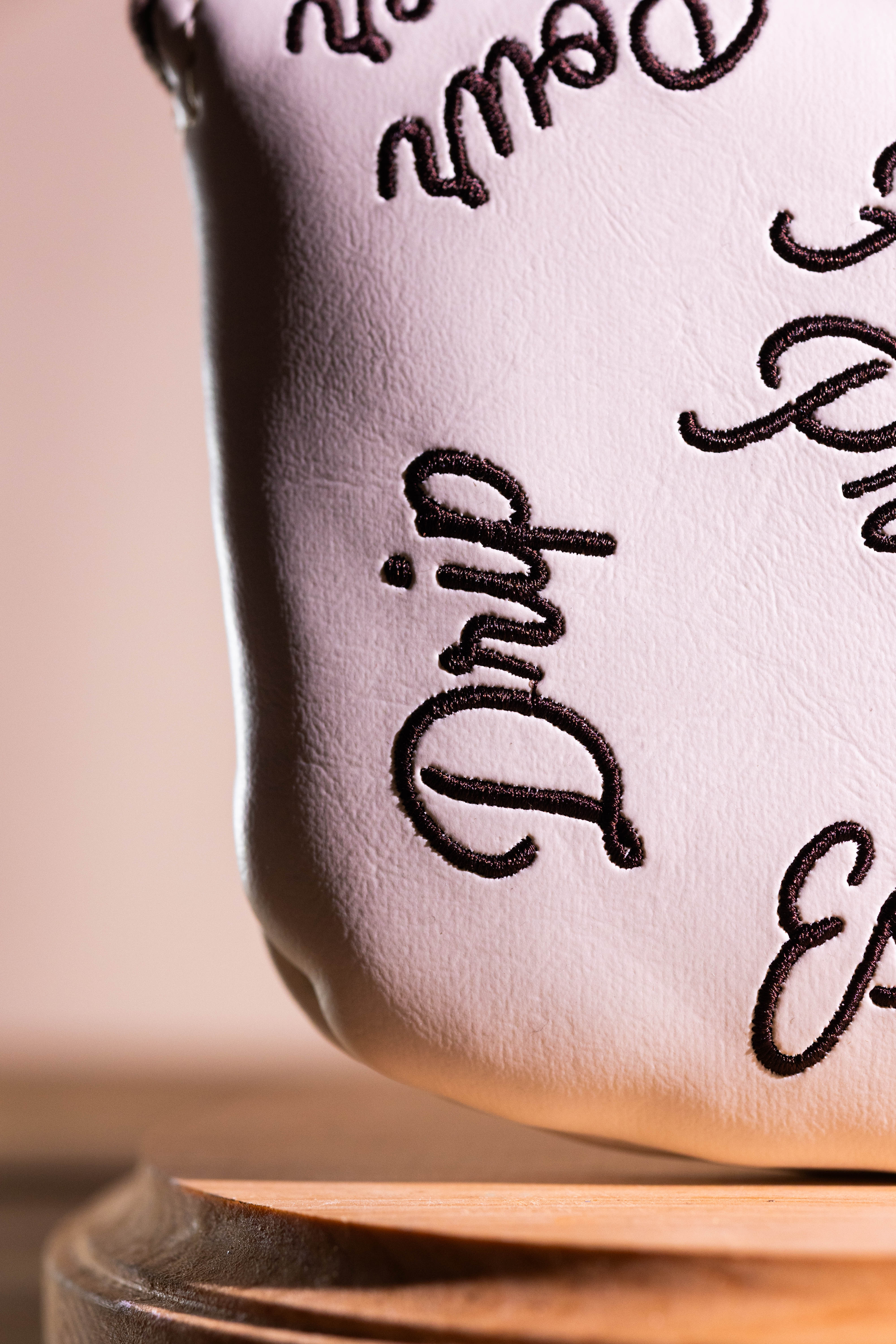 Mallet Putter Headcover- Cream
