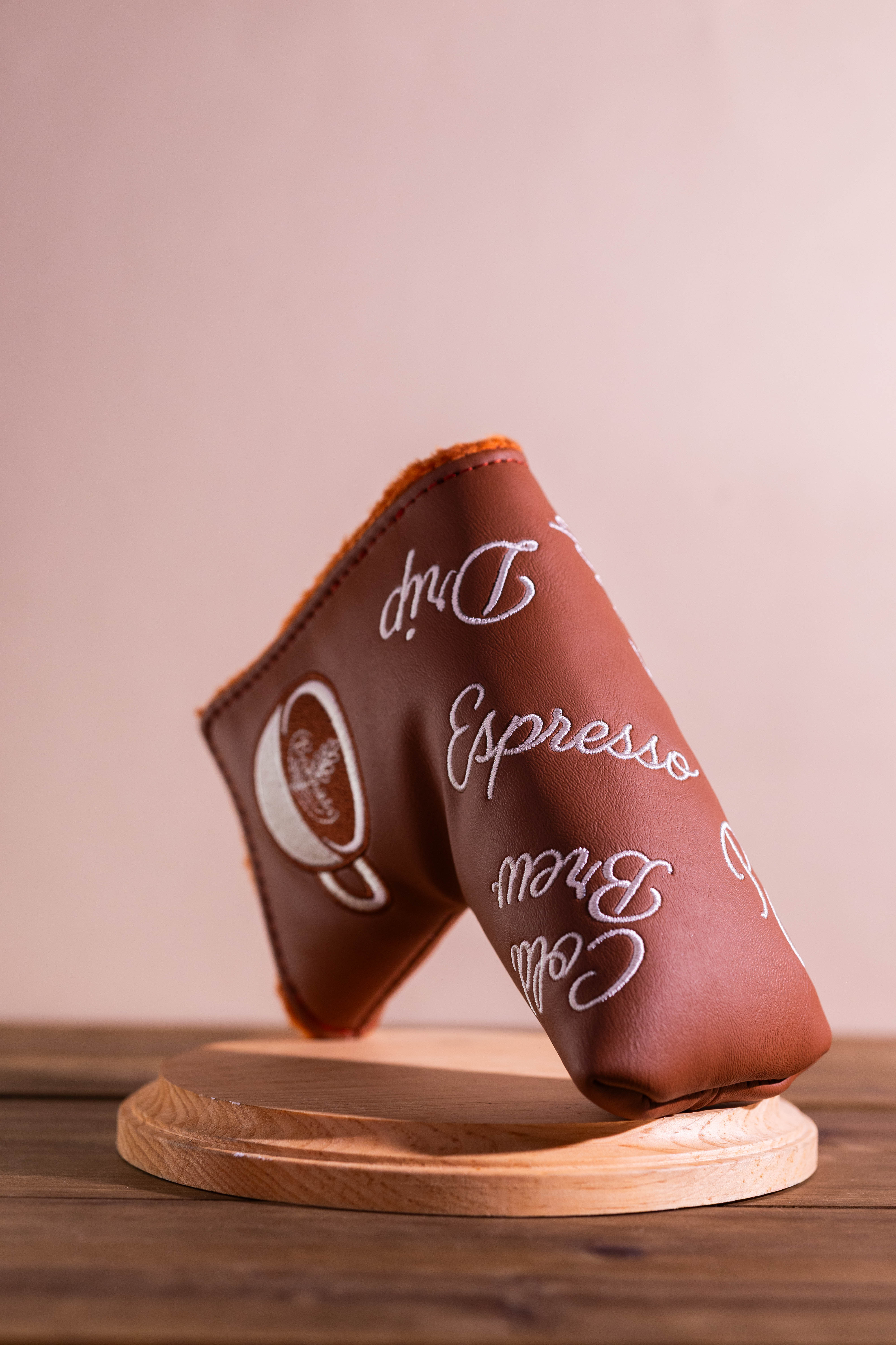 Blade Putter Headcover- Brown
