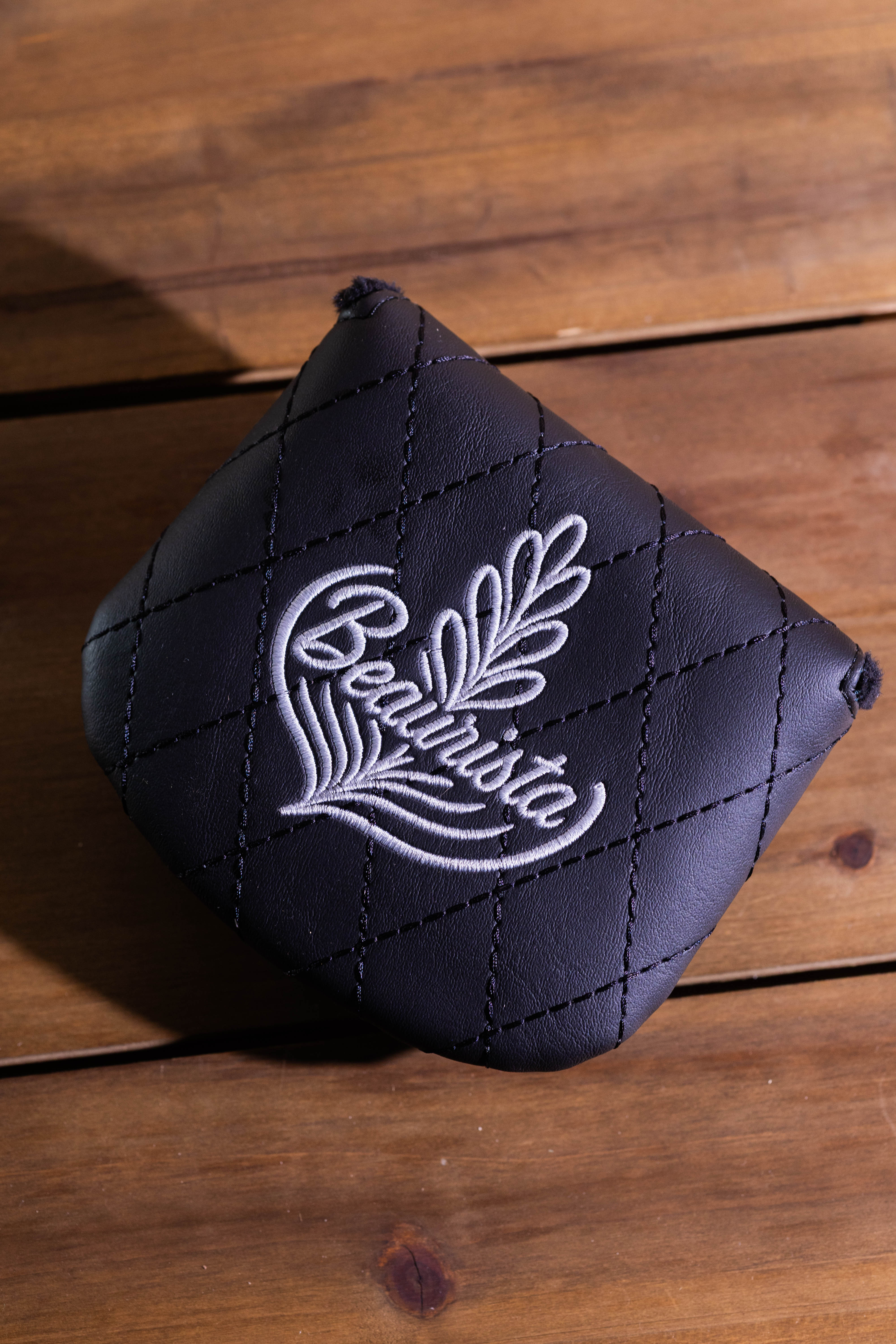 Center-Shafted Mallet Putter Headcover- Black