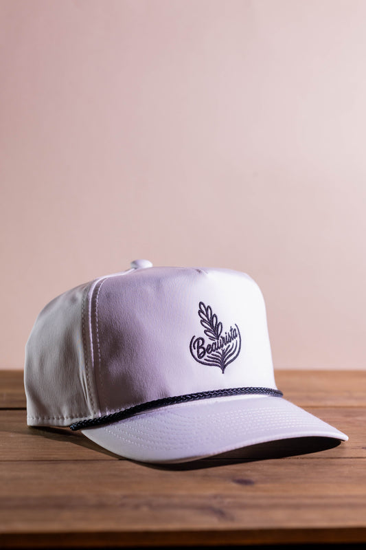 Beaurista Rope Hat - White