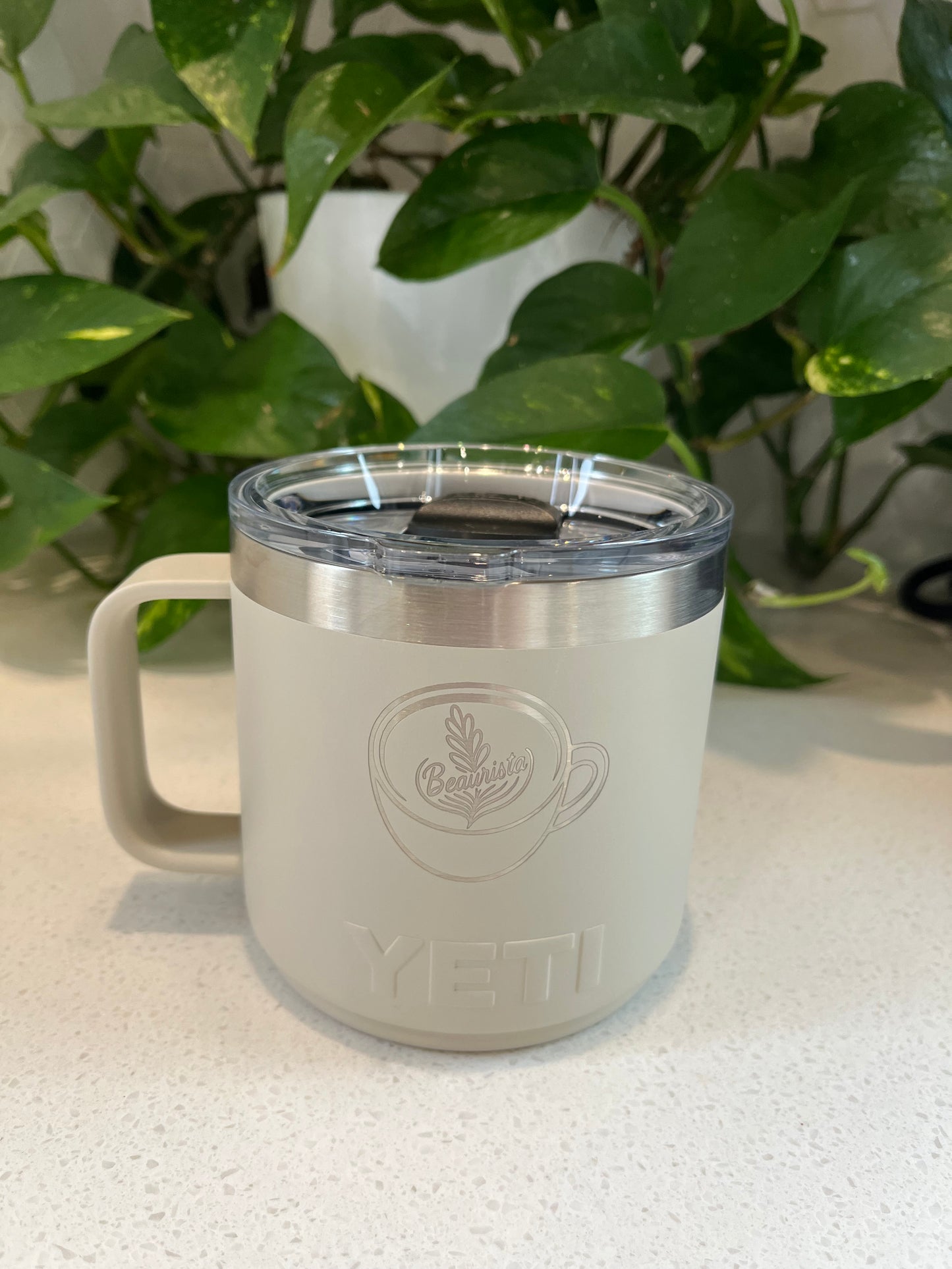 14oz Yeti Mug- Cream