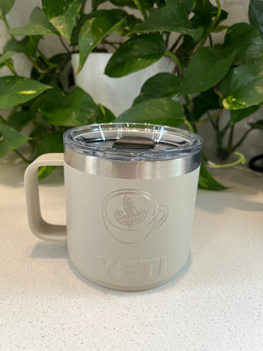 14oz Yeti Mug- Cream