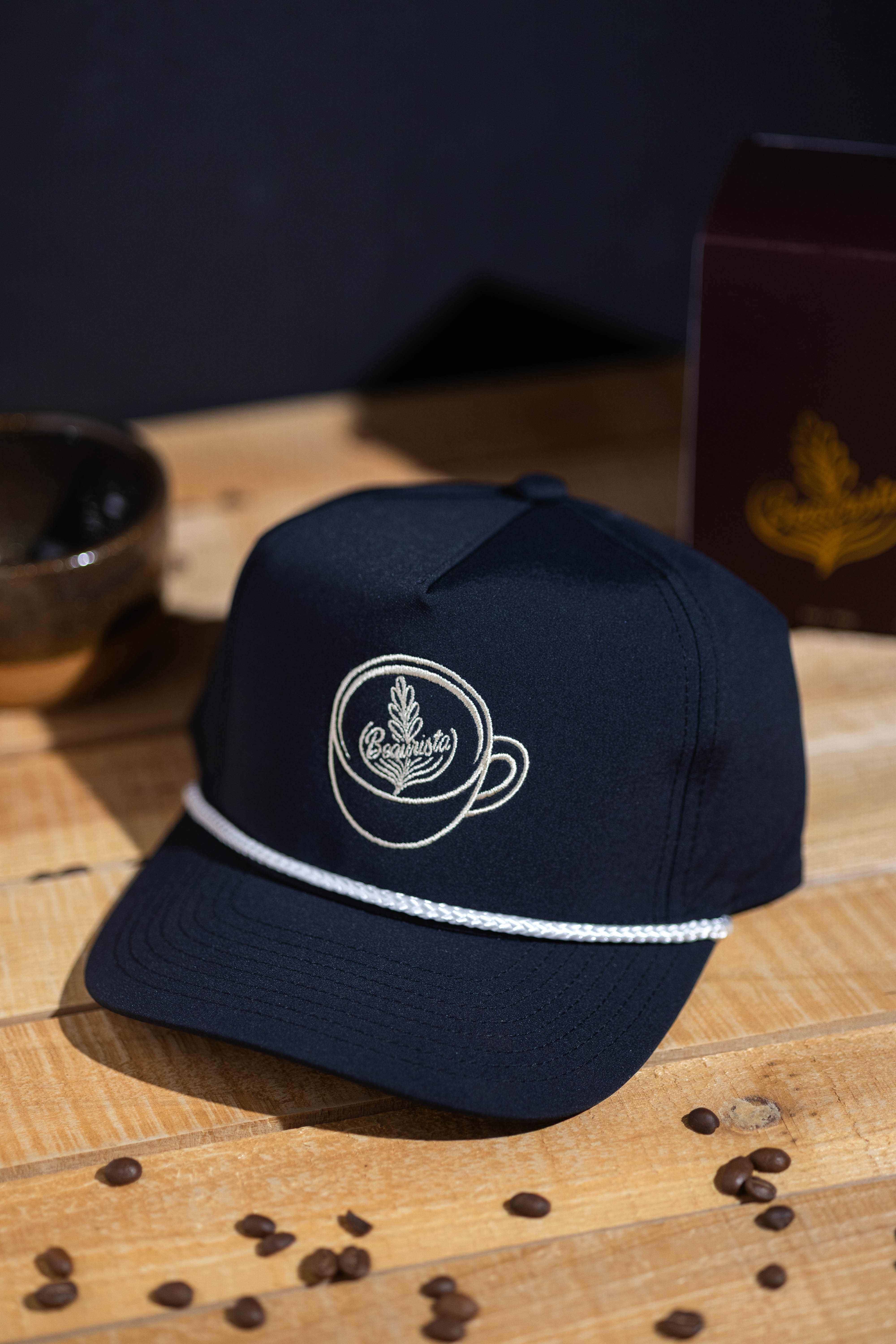 Cup Rope Hat - Black