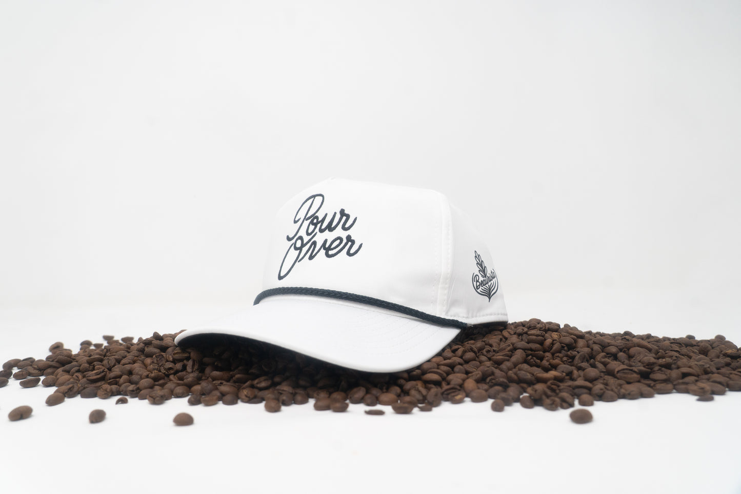 Pour Over Rope Hat- White