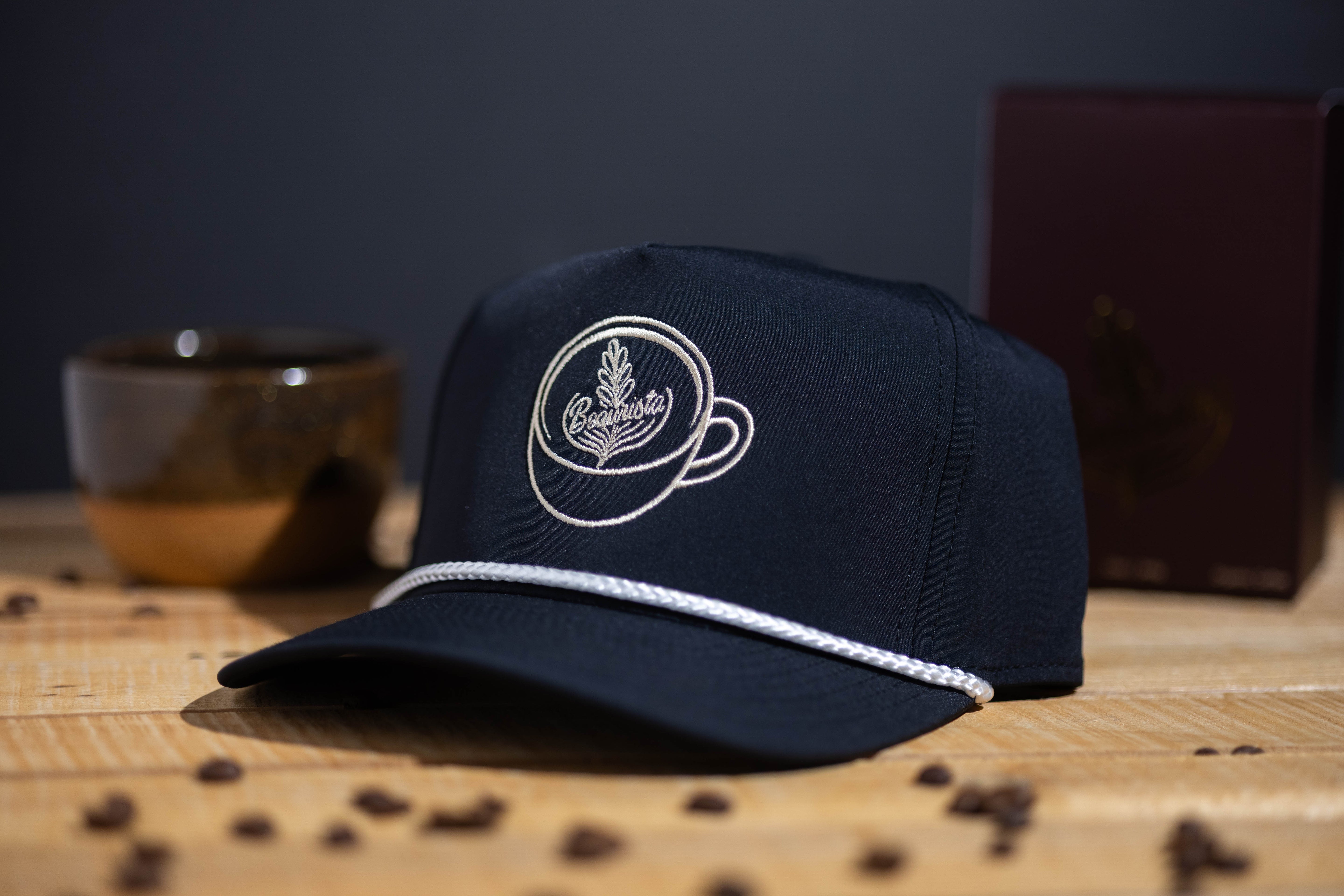Cup Rope Hat - Black