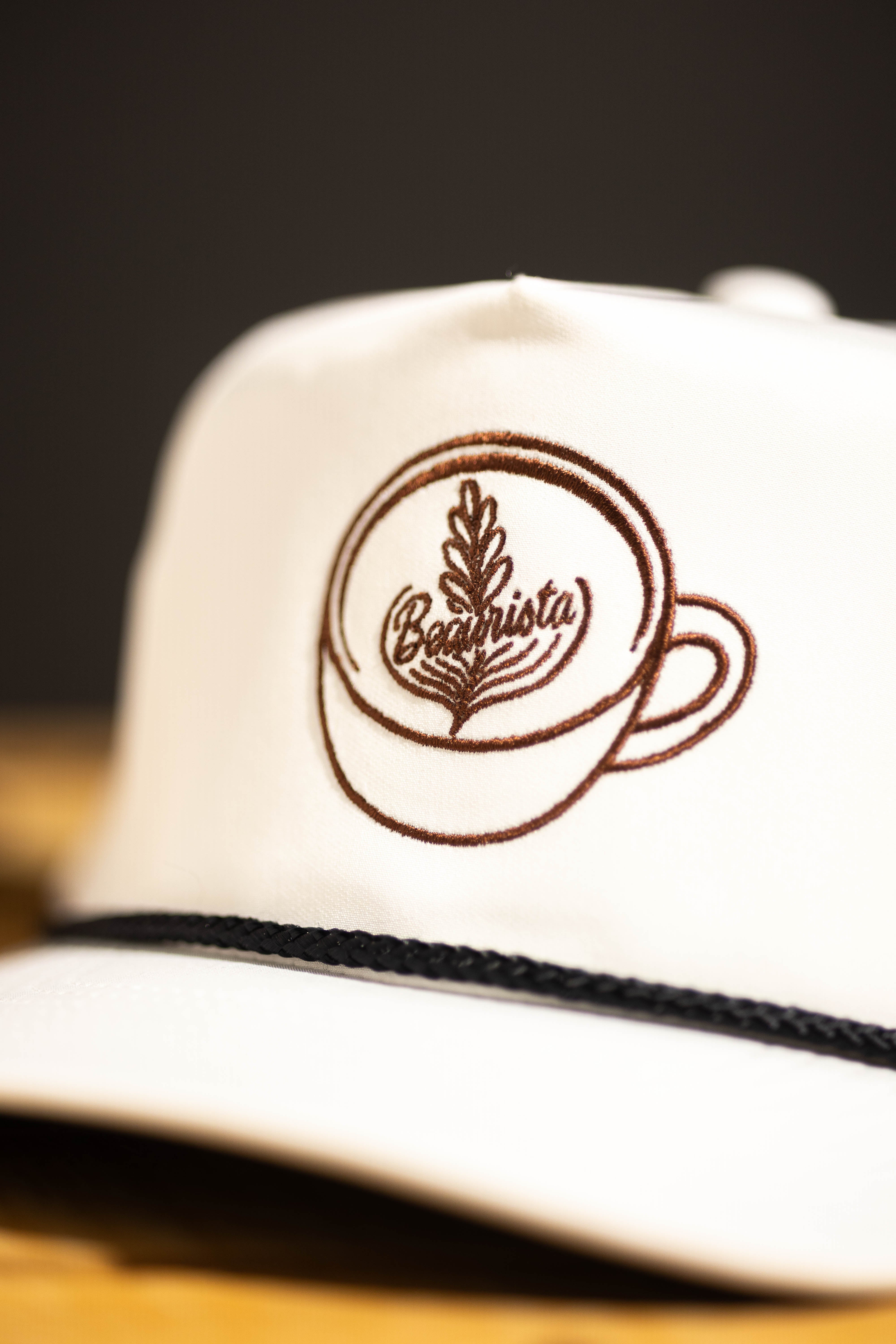 Cup Rope Hat - White