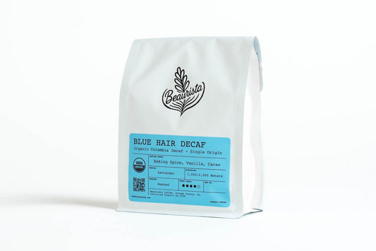 Blue Hair Decaf
