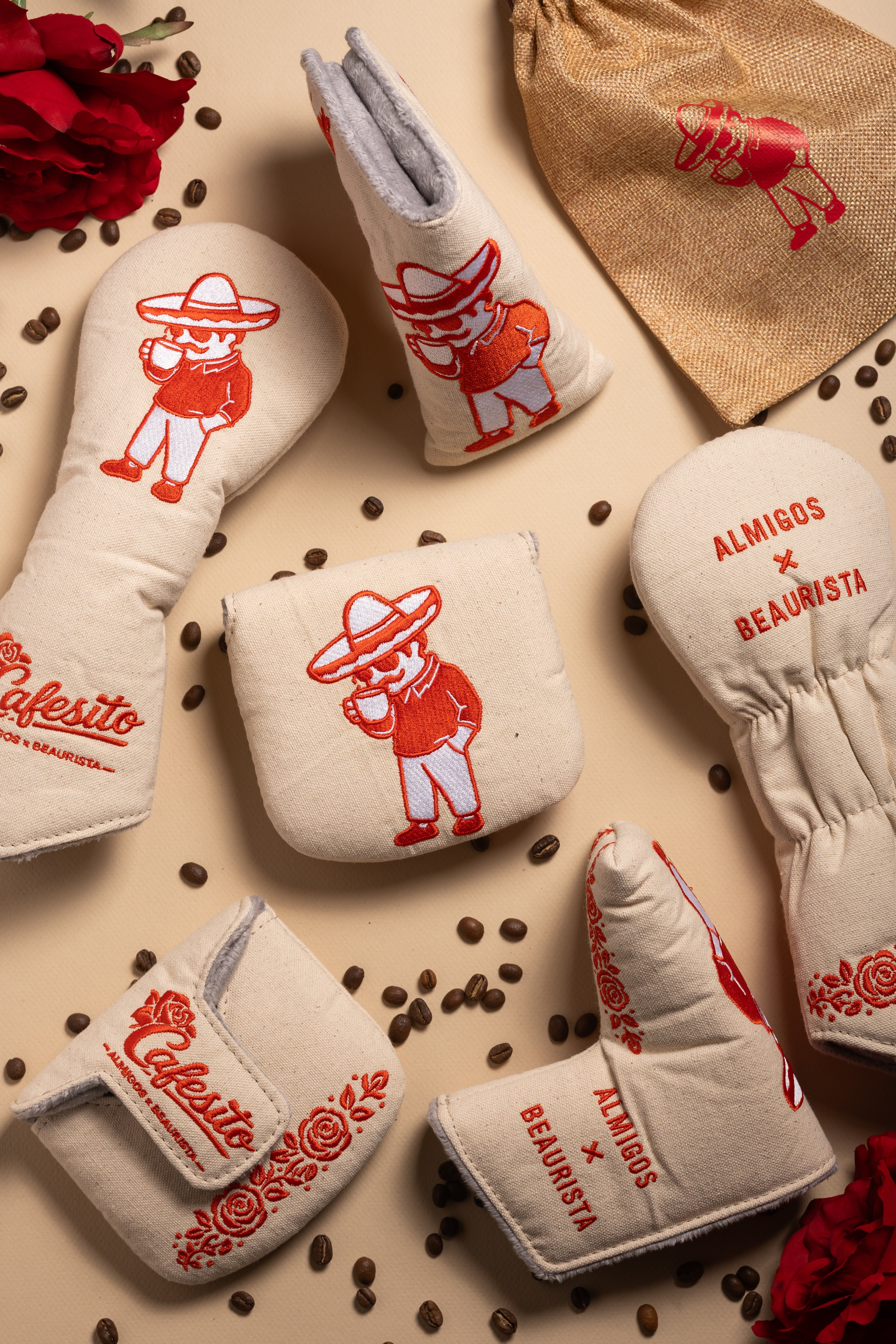 PRE-ORDER: Cafesito Headcovers - Beaurista x Almigos