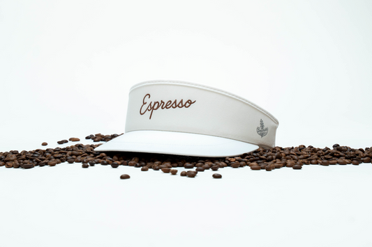 Espresso Tour Visor- White