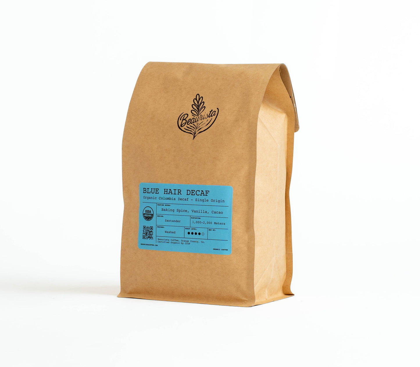 Blue Hair Decaf